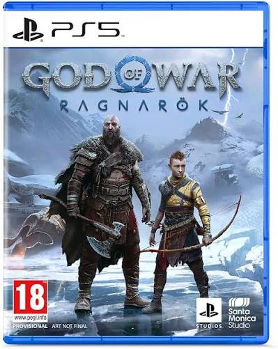 Обложка игры God of War Ragnarök